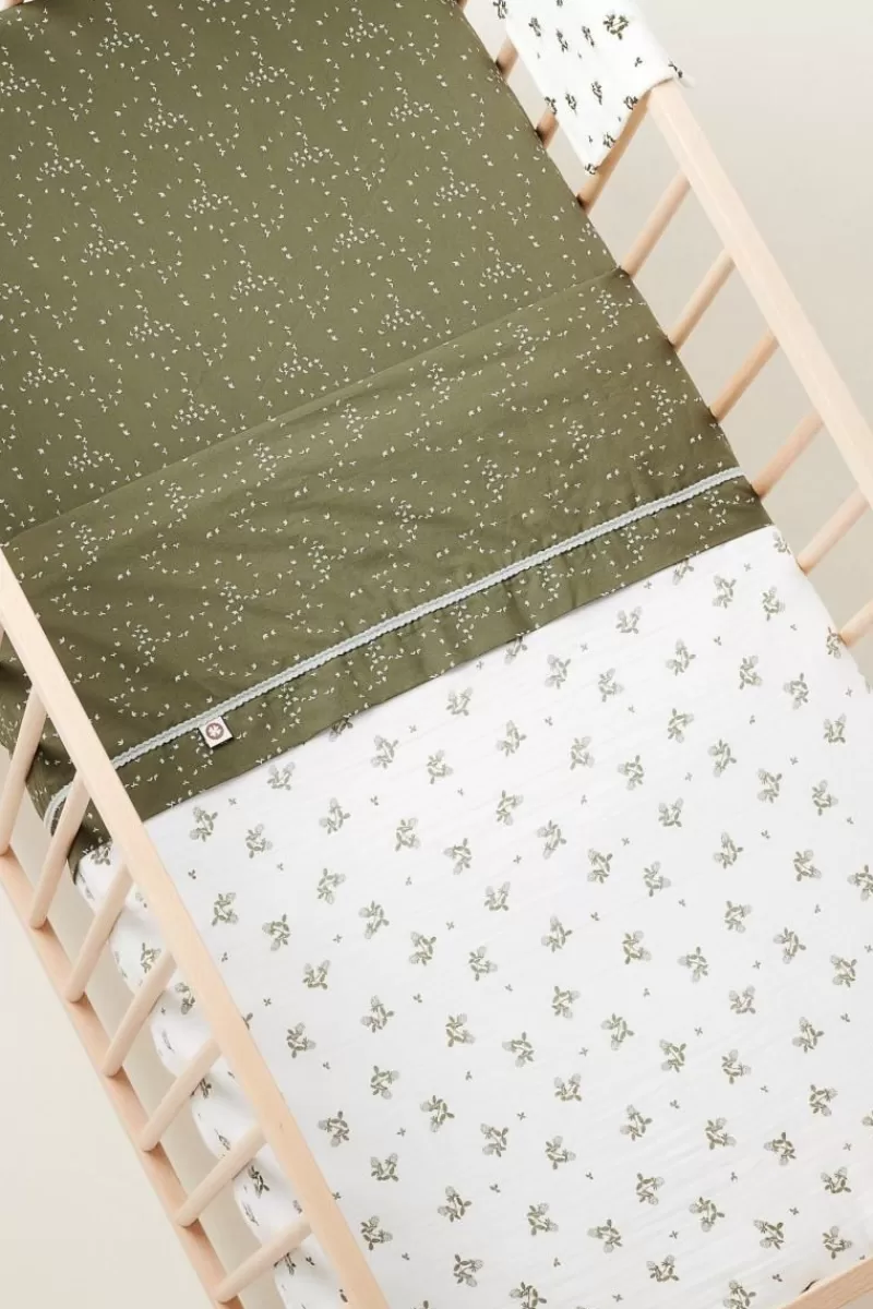Noppies Decken | Babyzimmer-Decke Für Das Bettchen Blooming Clover 100x140 Cm -