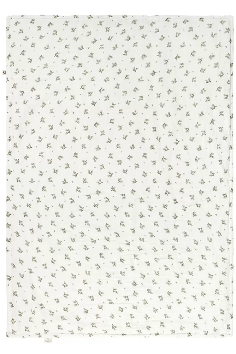 Noppies Decken | Babyzimmer-Decke Für Das Bettchen Blooming Clover 100x140 Cm -