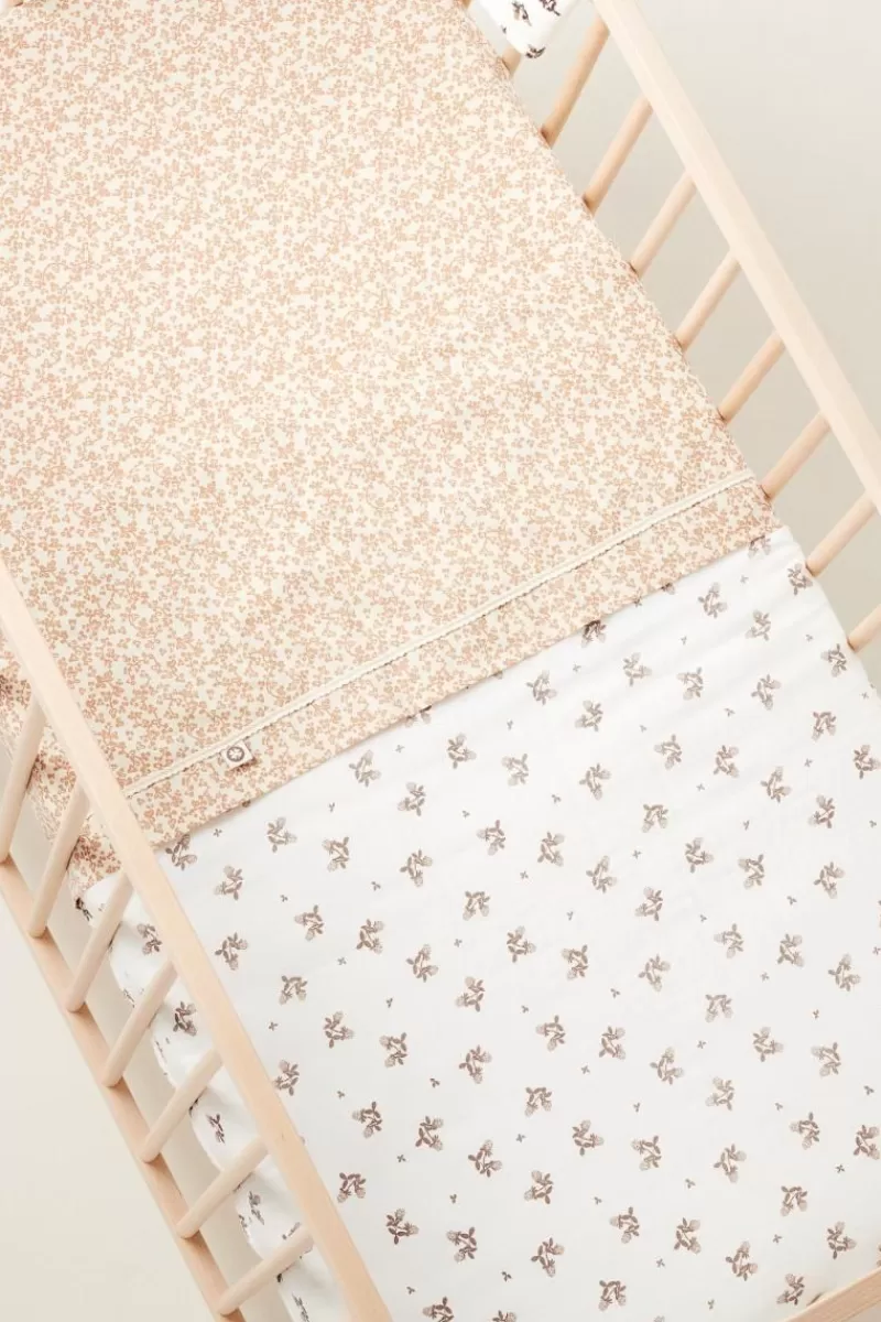 Noppies Decken | Babyzimmer-Decke Für Das Bettchen Blooming Clover 100x140 Cm -