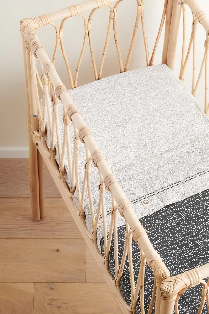 Noppies Laken | Babyzimmer-Laken Für Die Wiege Teddy Fancy Dot Crib Blanket -