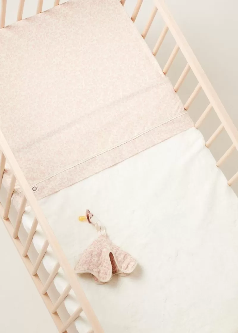 Noppies Spannbetttücher | Babyzimmer-Spannbetttuch Für Das Bettchen Botanical -