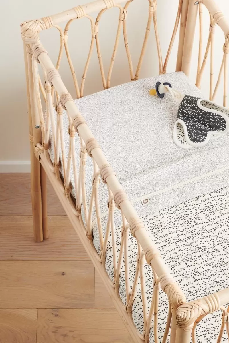 Noppies Spannbetttücher | Babyzimmer-Spannbetttuch Für Die Wiege Tiny Dot -