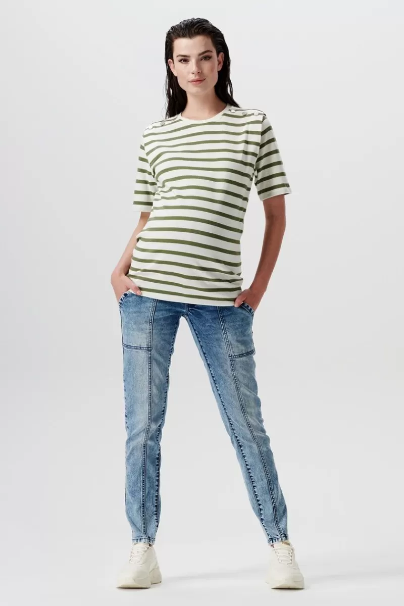 Noppies Jeans-Straight Umstandsjeans Empire -