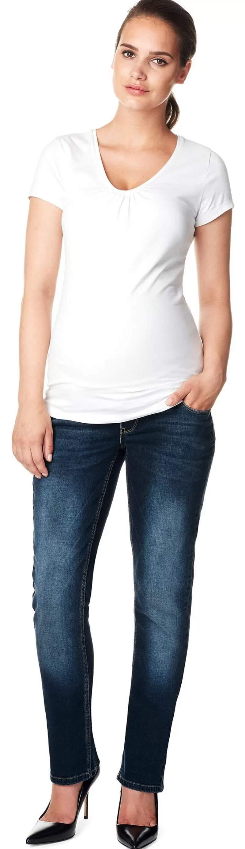 Noppies Jeans-Straight Umstandsjeans Mena -