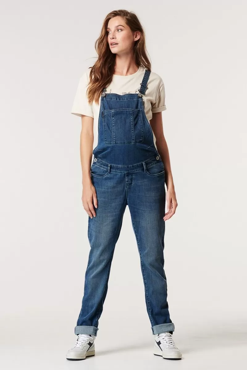 Noppies Jeans-Straight Umstandsjeans Salopette -