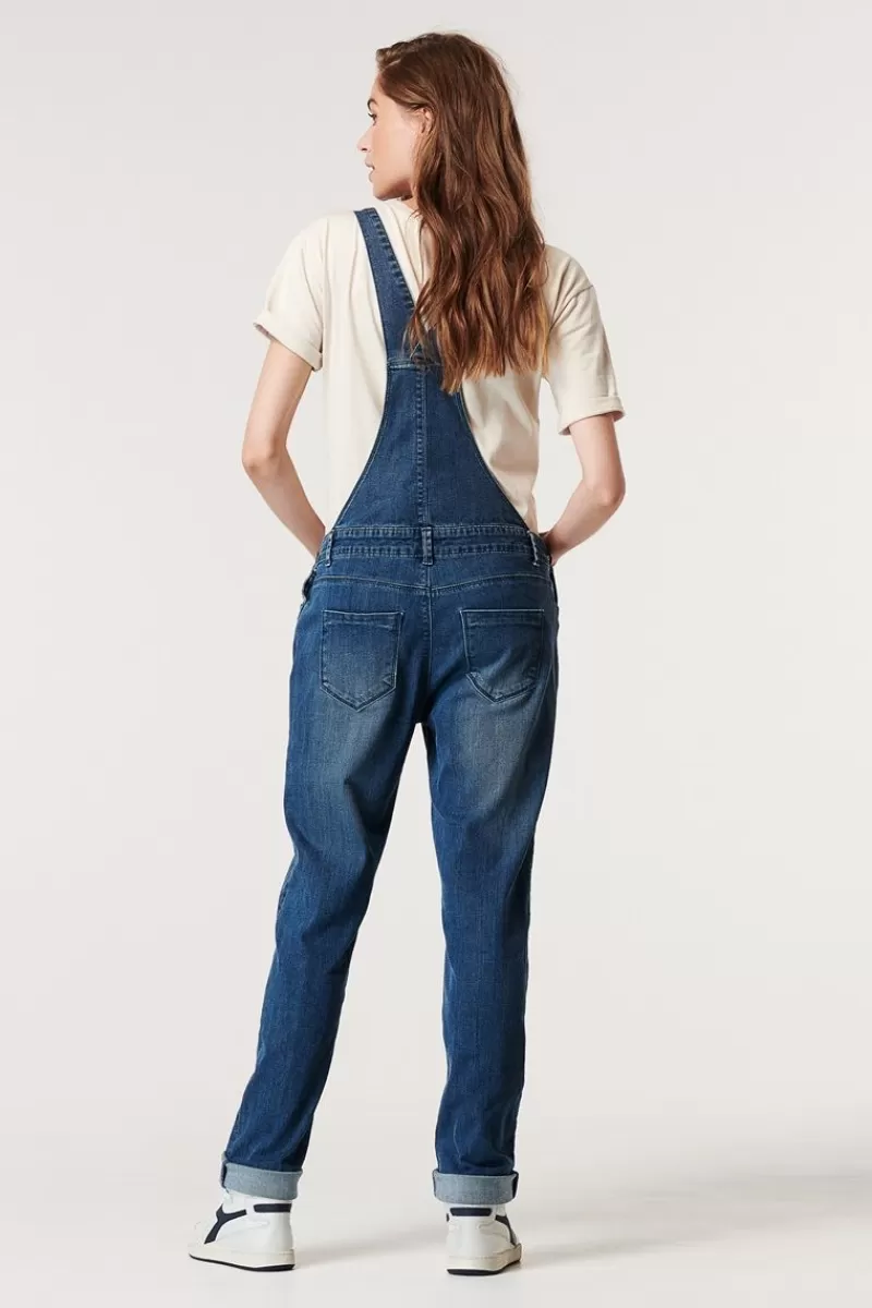 Noppies Jeans-Straight Umstandsjeans Salopette -