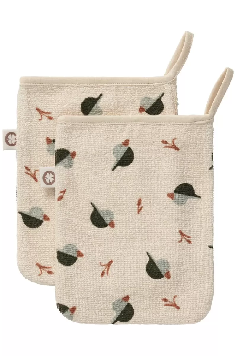 Noppies Waschlappen Baby | Zuhause-Waschlappen Printed Duck Terry Wash Cloths -